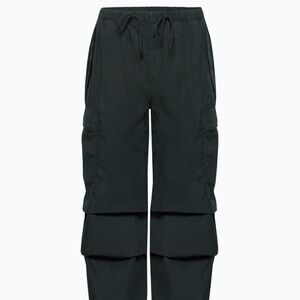 Oversized Cotton Cargo Parachute Pants